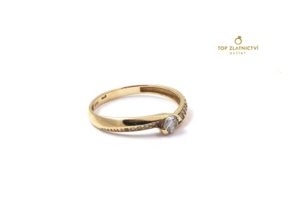 109843 zlaty prsten 1 61g
