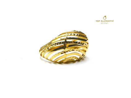 110008 zlaty prsten 3 30g