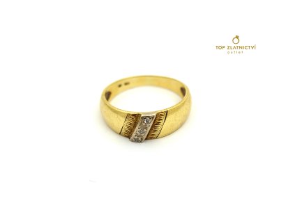 110686 zlaty prsten 2 46g