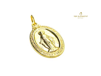 111079 zlaty privesek 4 00g