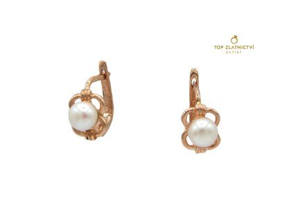 Zlaté náušnice 3.21g