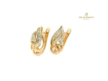 Zlaté náušnice 6.64g