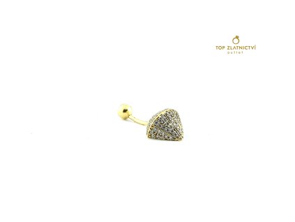 Zlatý piercing 2.11g