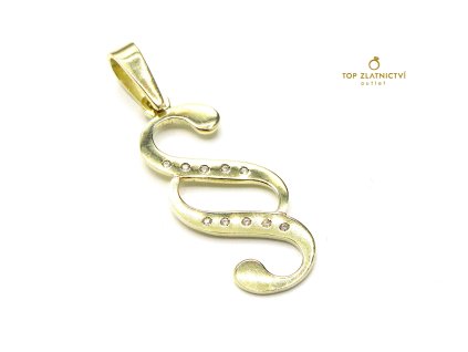 112993 zlaty privesek 2 96g