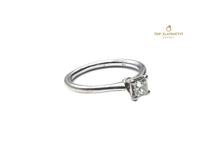 Zlatý prsten s diamantem 2.27g