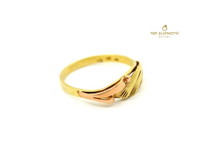 114640 zlaty prsten 2 18g