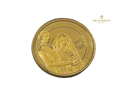 Zlatá investiční mince 0.50g