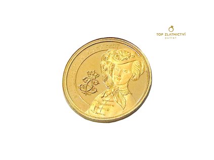 Zlatá investiční mince 0.50g