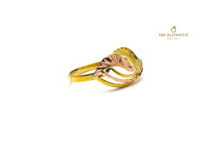 114781 zlaty prsten 2 27g