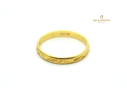114856 zlaty prsten 1 55g