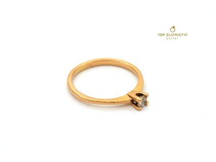 114961 zlaty prsten 1 48g