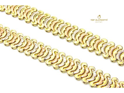 114976 zlaty nahrdelnik 40 58g