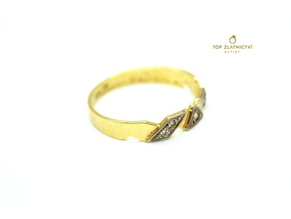 115273 zlaty prsten 2 11g