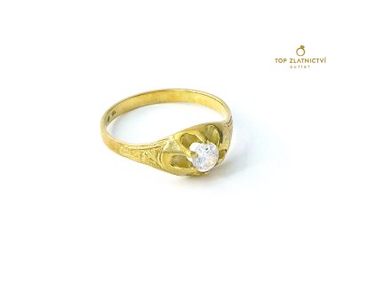 115429 zlaty prsten 2 68g