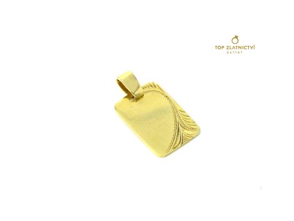 115765 zlaty privesek 2 08g