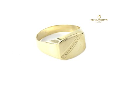 116245 zlaty prsten 3 85g