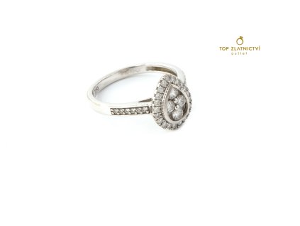 116521 zlaty prsten s diamanty 3 21g