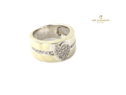 116530 zlaty prsten s diamanty 8 73g