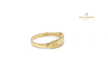 Zlatý prsten 1.66g