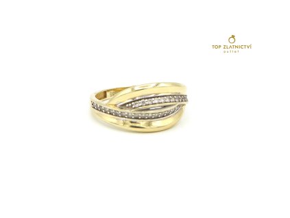 Zlatý prsten 1.78g