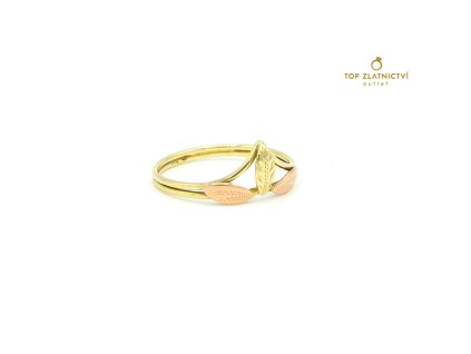 Zlatý prsten 1.53g