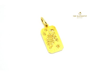 Zlatý přívěsek 0.76g - Beran
