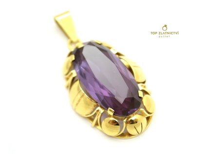 Zlatý přívěsek 9.16g