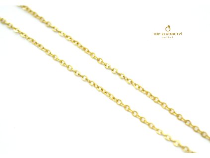 Zlatý řetízek 2.11g