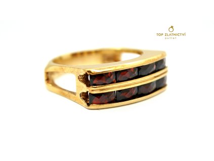 Zlatý prsten 6.76g