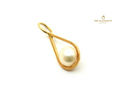 Zlatý přívěsek 0.72g