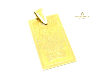 Zlatý přívěsek 5.21g