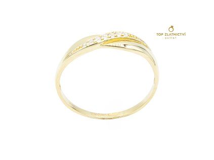 Zlatý prsten 1.78g