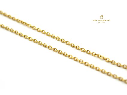 Zlatý řetízek 2.31g