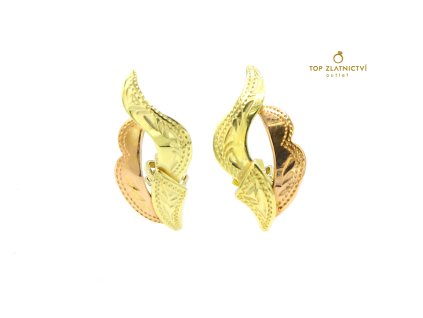 Zlaté náušnice 1.84g
