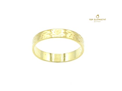 Zlatý prsten 2.66g