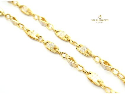 Zlatý řetízek 10.26g - zlomkové zlato