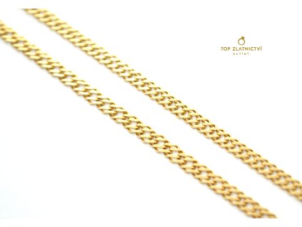 Zlatý řetízek 5.79g - zlomkové zlato