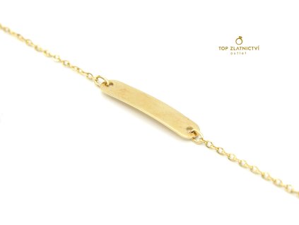 Zlatý náramek 0.91g (DĚTSKÝ)