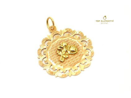 Zlatý přívěsek 2.90g