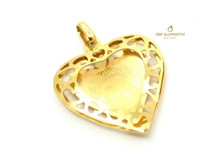 Zlatý přívěsek 3.66g