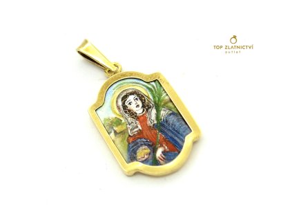 Zlatý přívěsek 2.28g - zlomkové zlato