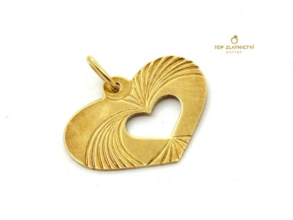 Zlatý přívěsek 1.55g
