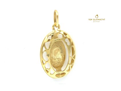 Zlatý přívěsek 2.37g