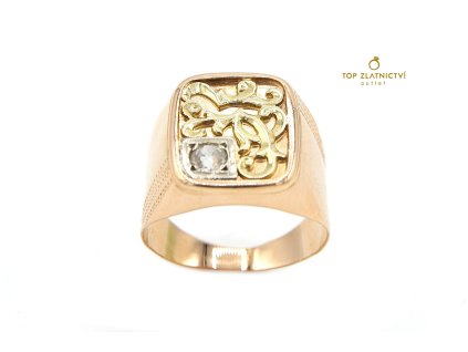 Zlatý prsten 7.40g