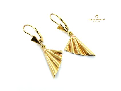 Zlaté náušnice 4.21g