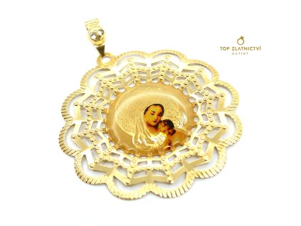 Zlatý přívěsek 4.08g