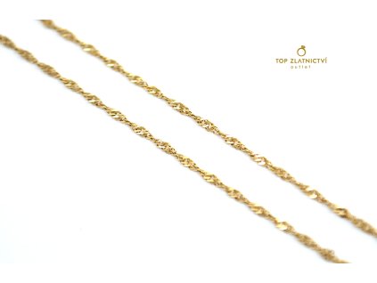 Zlatý řetízek 1.70g