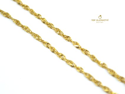 Zlatý řetízek 4.58g