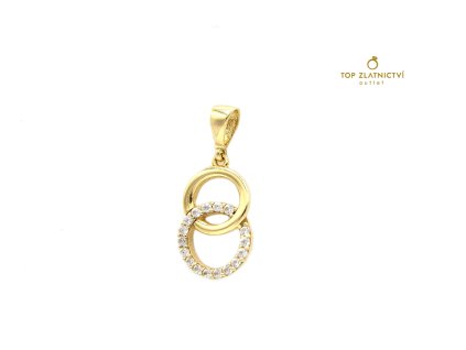 Zlatý přívěsek 1.11g