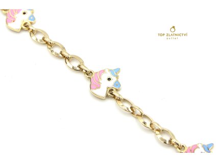 Zlatý náramek 3.63g (DĚTSKÝ)